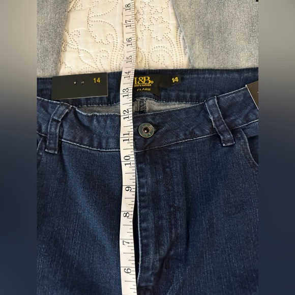 NWT L&B Ombré Flare with Aztec print size 14 - Picture 11 of 13